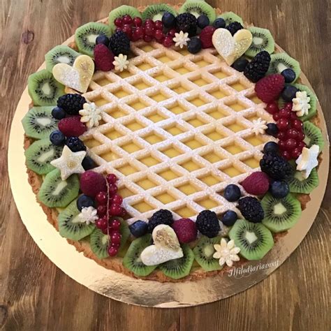 Crostata Sabl Crema Limone E Frutta Fresca Il Filo Di Ariannas