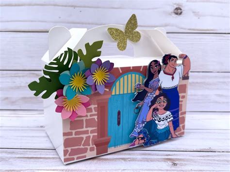 Encanto Favor Box Candy box Encanto Encanto Party Etsy España