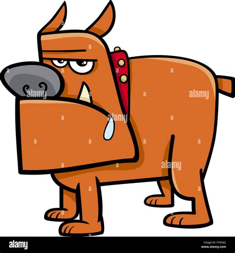 Bull dog cartoon hi-res stock photography and images - Alamy