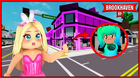 Brookhaven Marketİnde Çilgin SaklambaÇ 😱 Roblox KÜbra Nİsa Youtube