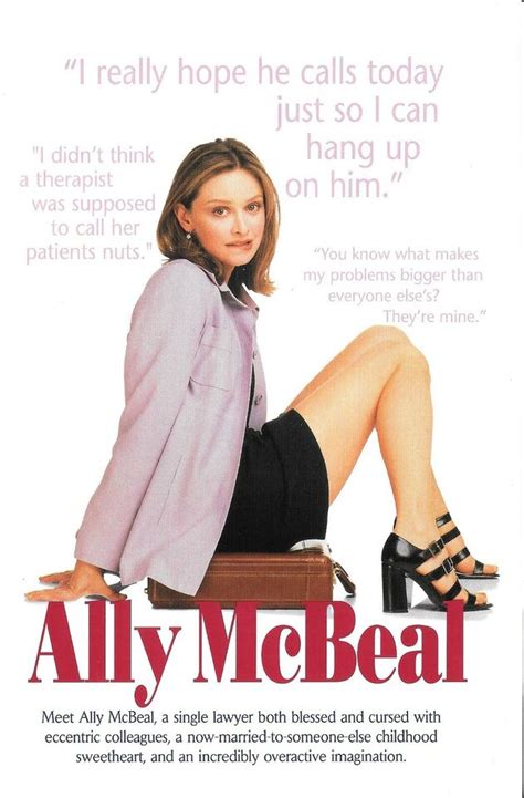 Ally Mcbeal Ally On Sex And The Single Life Calista Flockhart 2