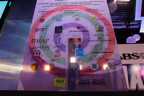 abs cbn unveils halalan  theme  covenant signing  partners