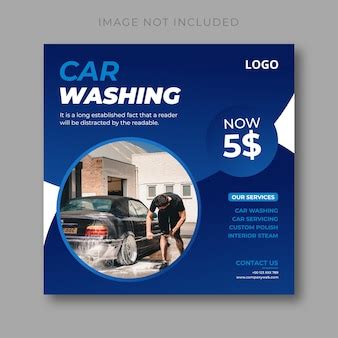 Premium Vector | Car wash or service banner template