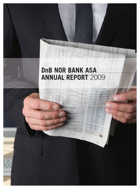 annual report  dnb  bank asa financial markets banks
