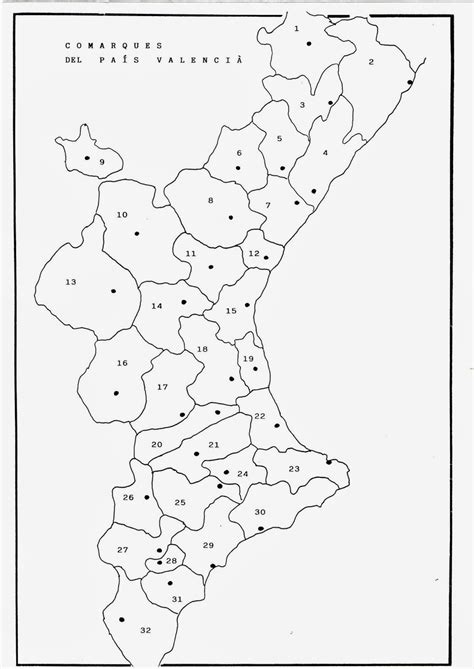 Economía infancia Reconocimiento mapa politico comunidad valenciana