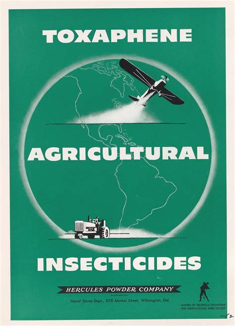 Toxaphene Agricultural Insecticides by Hercules Incorporated - Artvee