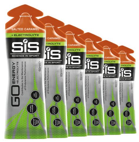 Гель питьевой SCIENCE IN SPORT (SiS) Go Energy + Electrolyte Gels 6 x ...