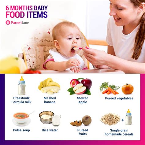 What Food Can Give To 6 Month Baby - Baby Viewer