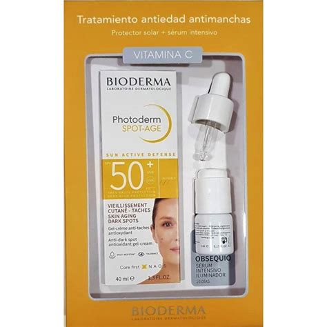 BIODERMA Photoderm Pack Anti Âge Anti Taches Âge SPF50 Pigmentbio C Sérum