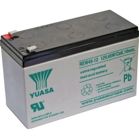 Επαναφορτιζόμενη Μπαταρία UPS REW45-12 12V 8Ah Yuasa - Smart Cover