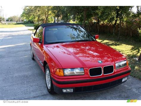 1995 Bright Red Bmw 3 Series 318i Convertible 20913528 Photo 17