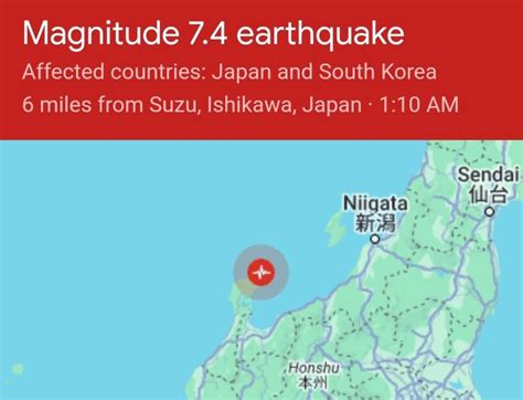 日本石川縣發生76級地震 禤國全︰30團友在震央附近區域 目前情況安全 星島日報