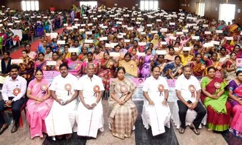 18216 Women Self Help Group Members In Salem District Were Given Bank