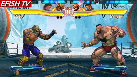 King Lei Vs Zangief Guy Hardest AI Street Fighter X Tekken