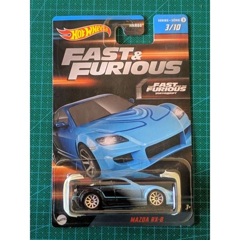 Jual Hotwheels Seris Fast Furious R Evo Mazda Rx Eclipse Toyota