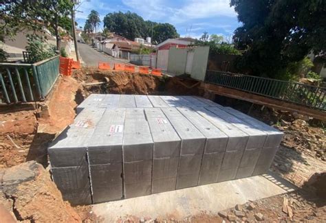 Notícia PREFEITURA DE ANDRADAS AVANÇA AS OBRAS DA NOVA PONTE DO