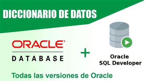 Diccionario De Datos En Sqldeveloper Youtube