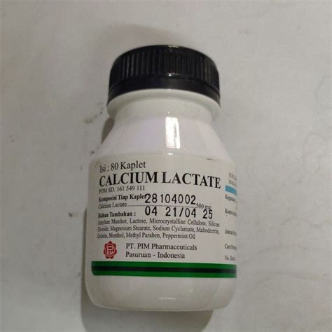 Jual Calcium Lactate Pim Shopee Indonesia