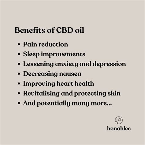 CBD Oil Benefits, Side Effects & Medical Contraindications | honahlee