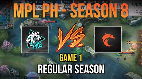 Nexplay Evos Vs Tnc Pro Team Game Mpl Ph Season Week Day