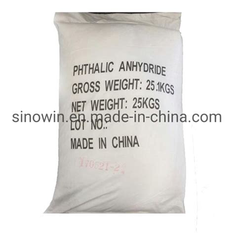 China Plant Industrial Grade Pa Phthalic Anhydride Flakes China