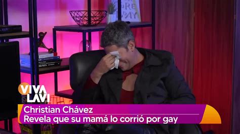 Christian Chávez revela lo corrieron de su casa tras confesar ser gay