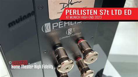 Perlisten S T Limited Edition Speakers At Munich High End Youtube