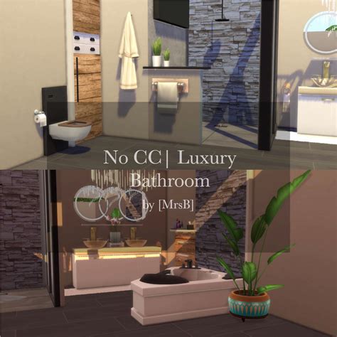 Luxury Bathroom Cc Free The Sims 4 Catalog