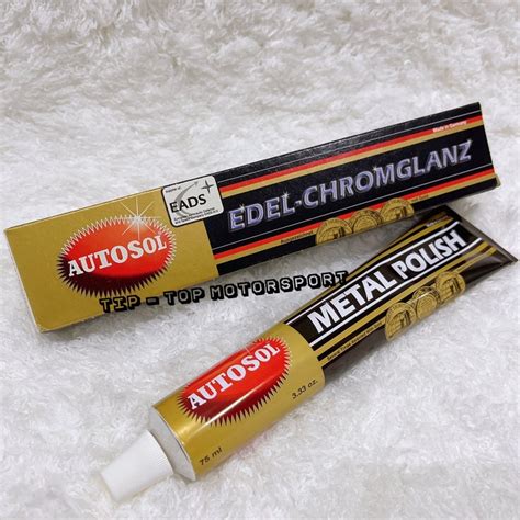 Original Autosol Metal Polish Metallic Polish Wax Made In Germany