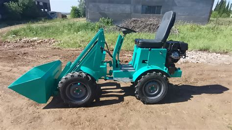 Минипогрузчик. Обзор - YouTube
