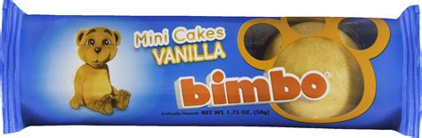 Bimbo Mini Cake Vanilla 1.75 Ounces - Walmart.com