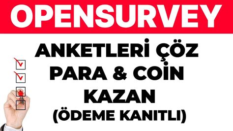 Anket Çözerek Para Kazanma Survey Coin YouTube