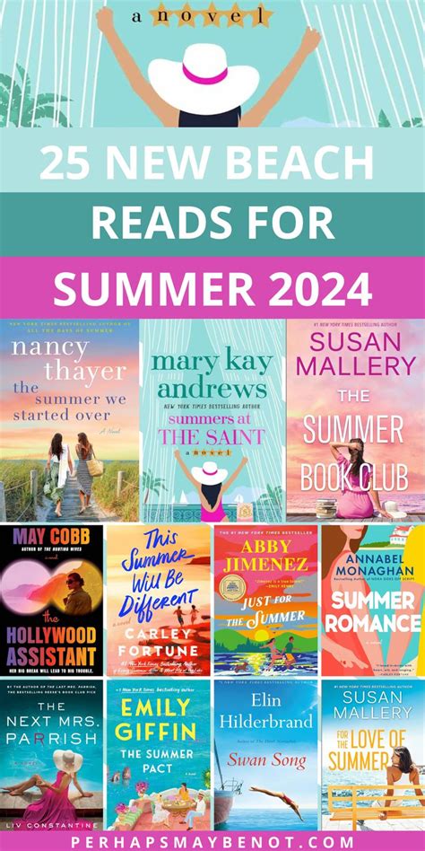 25 Must-Read Beach Reads For Summer 2024 - Perhaps, Maybe Not | Beach ...