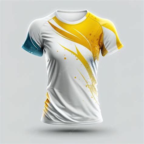 Premium Photo | Realistic t-shirt mockup.illustration