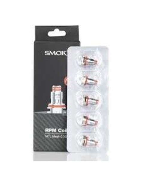 SMOK RPM REPLACMENT COILS 5 PACK Radical Street Wear Smoke Shop