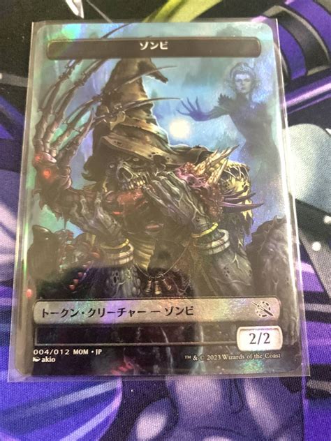 Yahooオークション Mtg Mom ゾンビ トークン Foil 機械兵団の進軍