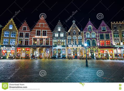 BRUGES, BELGIUM - DECEMBER 05 2016 - Christmas Old Market Square in ...