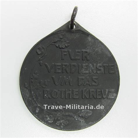 Preu En Rote Kreuz Medaille Klasse Feinzink Im Verleihetui