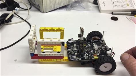 Lego Technics Build To Yahboom 2 Wheel Bot Car Microbit And Makecode