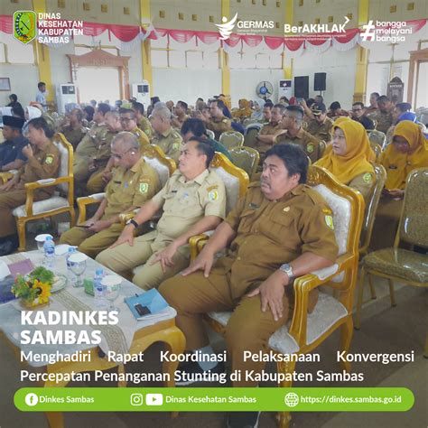 Kadinkes Hadiri Rapat Koordinasi Pelaksanaan Konvergensi Penurunan Stunting