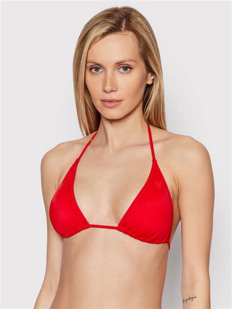 Guess Bikini Oberteil E02J25 LY00K Rot Modivo At