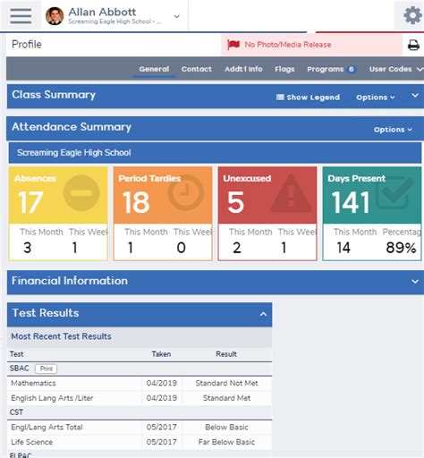 Parent Portal : Aeries Software