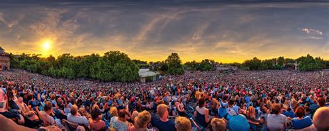 HDRI Panorama of a concert during sunset | Stable Diffusion