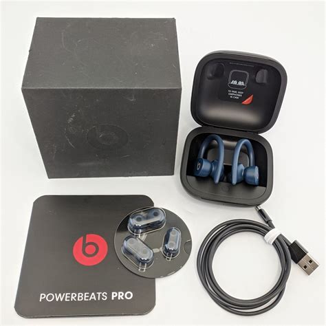 Nice Powerbeats Pro Wireless Earphones Beats By Dre Dr Bluetooth Navy