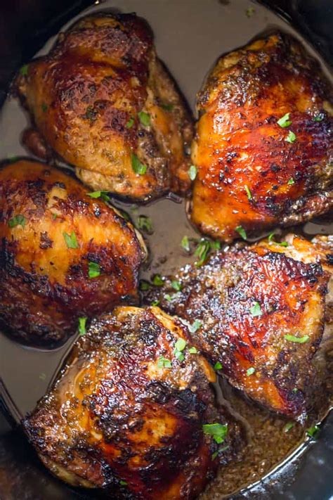 Slow Cooker Jerk Chicken Quick And Easy Dinner Then Dessert