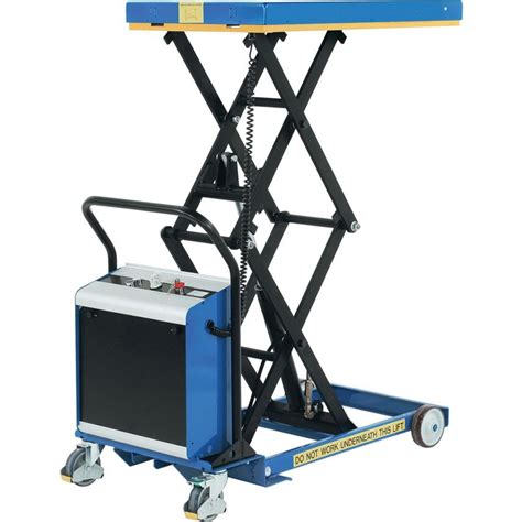 Shop Advanced Handling Sc 1250 S E Battery Scissor Lift Table Mobile