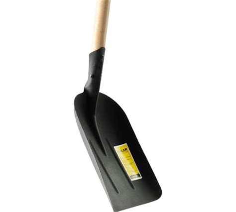 Большая совковая лопата ZINLER с деревянным черенком, 1400 мм Z1.5H6 ...