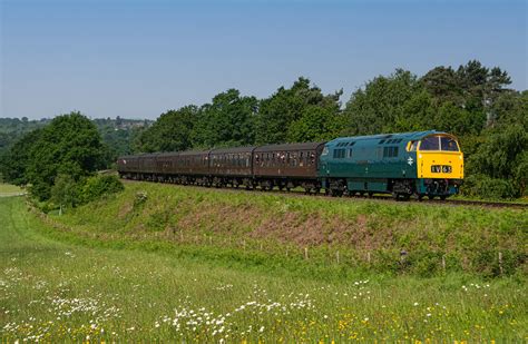 Class 52 D1062 Western Courier On The Severn Valley Railwa… Flickr