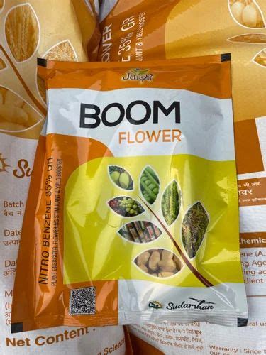 Boom Flower Nitrobenzene 35 GR Plant Energizer Flowering Stimulant