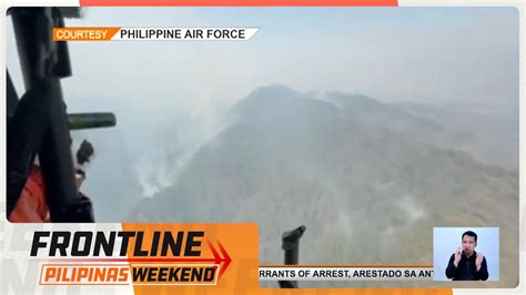 Pag Apula Sa Forest Fire Sa Benguet Pahirapan Frontline Pilipinas